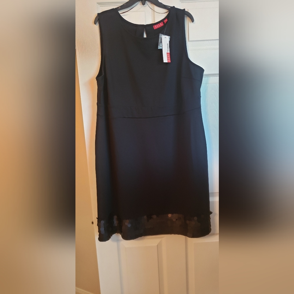 NWT Elle Party Dress -Perfect Little Black Dress 2X